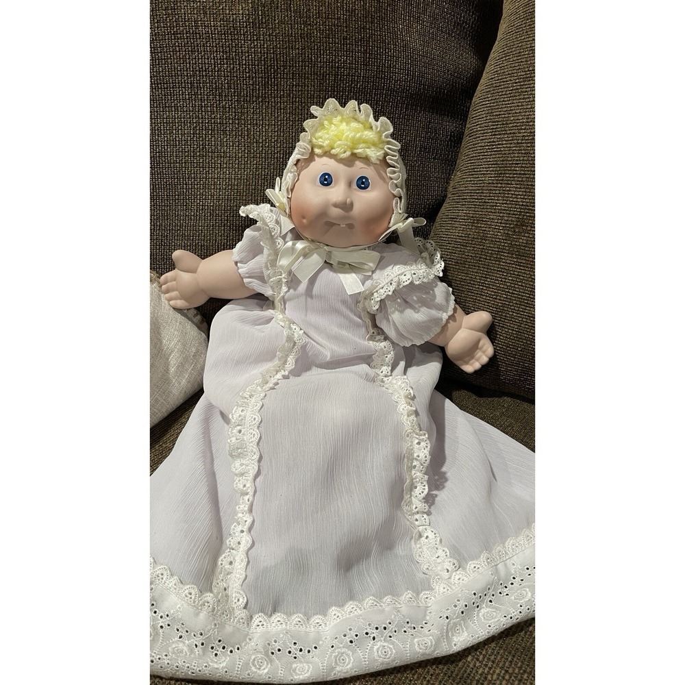 Vintage Cabbage Patch Kid Porcelain Doll Jenifer Alice LE #4890 Xavier Roberts